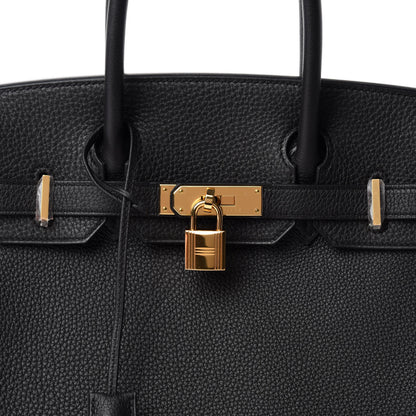 Hermes Togo Birkin 30 Black 10 of 11