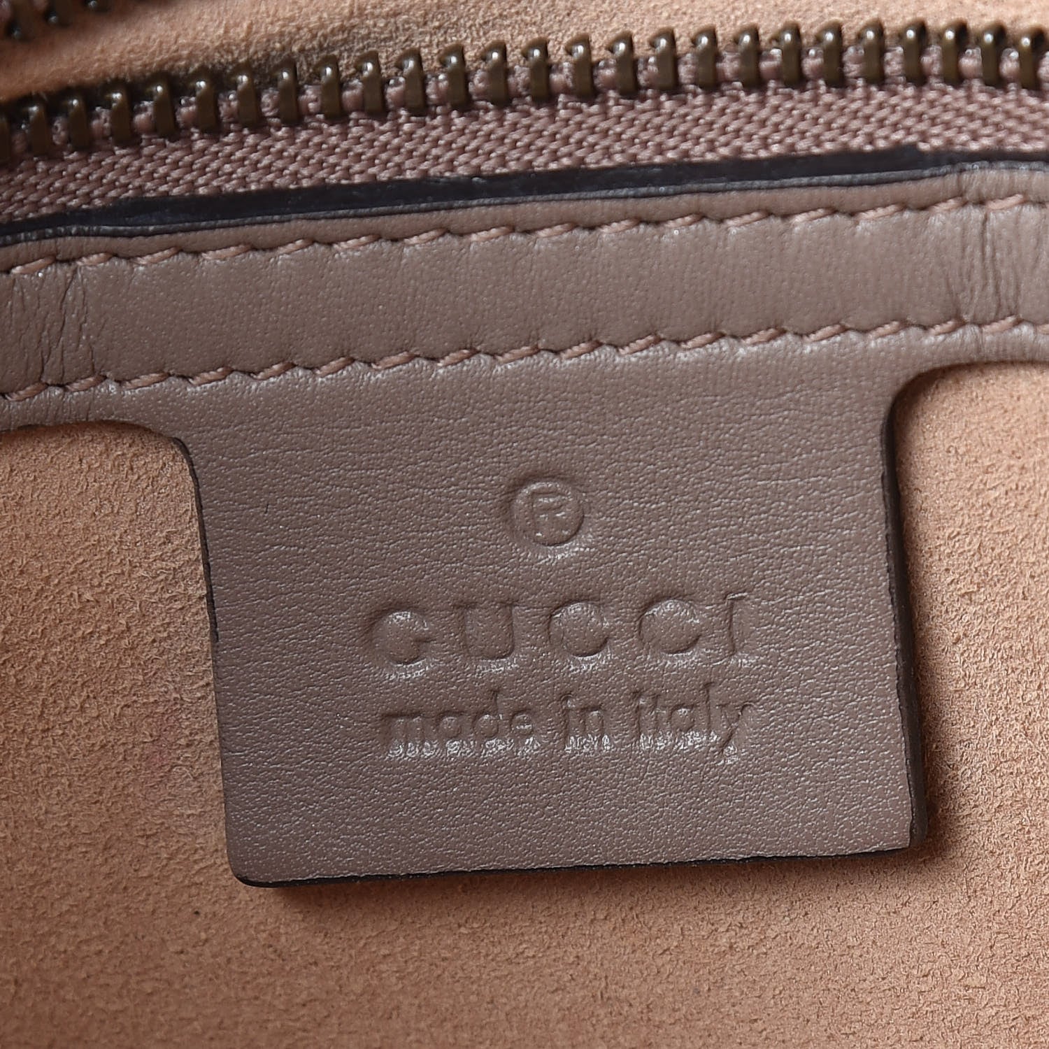 Gucci Calfskin Matelasse Medium GG Marmont Shoulder Bag Porcelain Rose 6 of 9