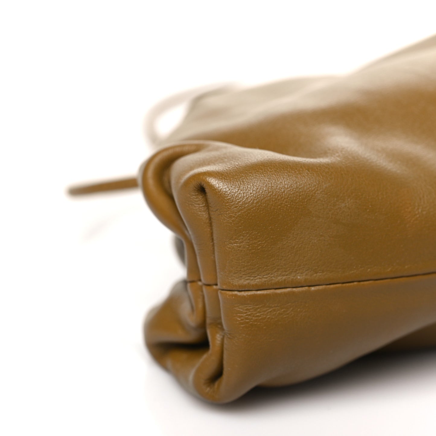 Butter Calfskin The Mini Pouch Moutarde