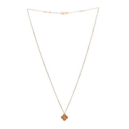 Van Cleef & Arpels 18K Rose Gold Sweet Alhambra Pendant Necklace 3 of 6