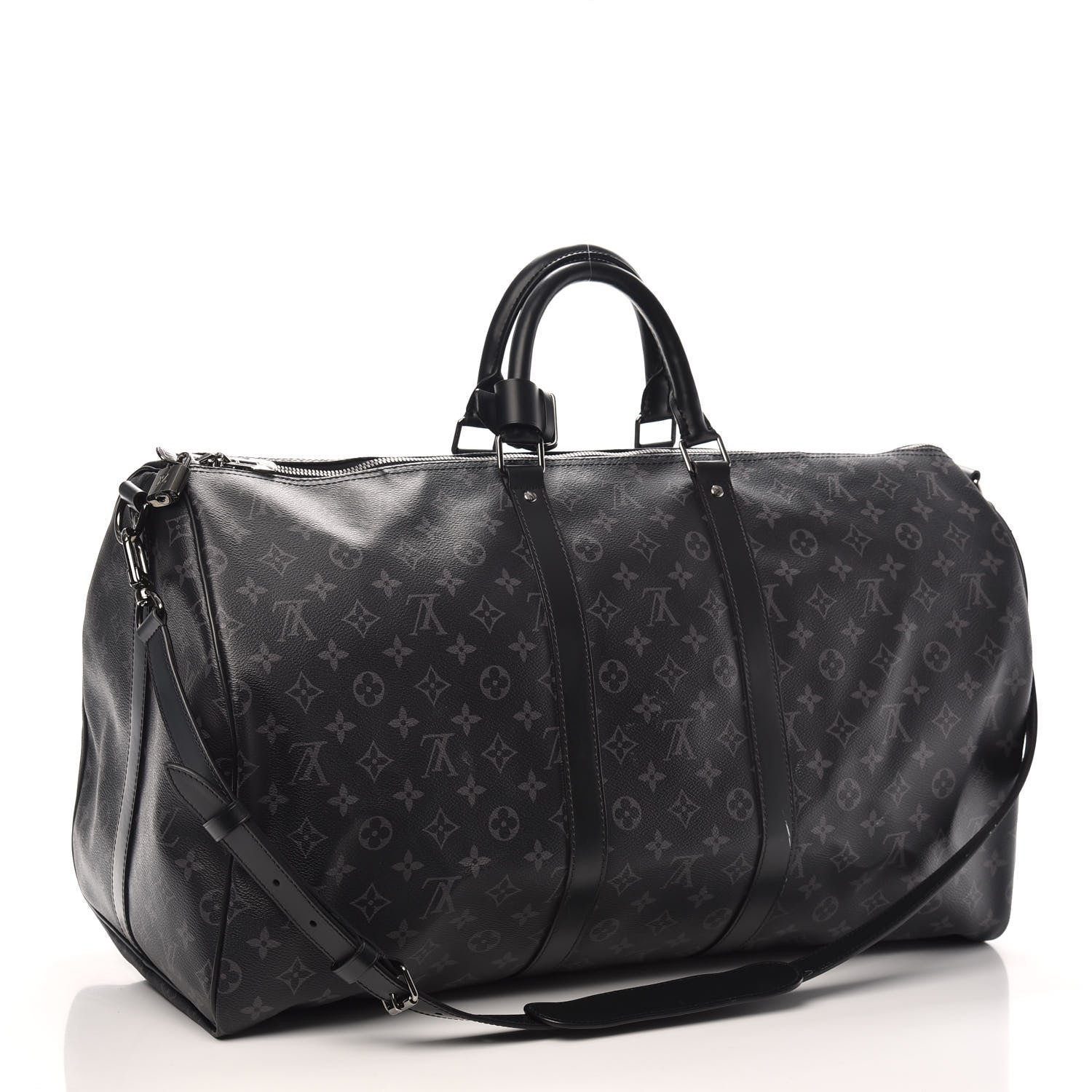 Louis Vuitton Monogram Eclipse Keepall Bandouliere 55 2 of 8