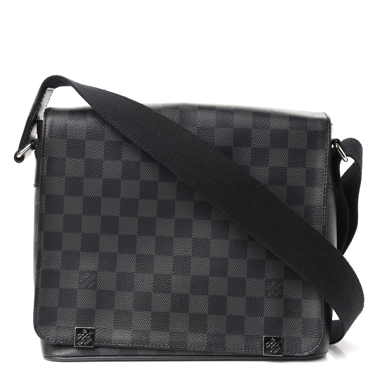 Louis Vuitton Damier Graphite District PM 1 of 9