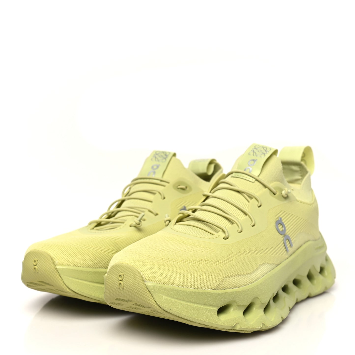 X ON Canvas Mesh Womens Cloudtilt Sneakers 37 Lime Green