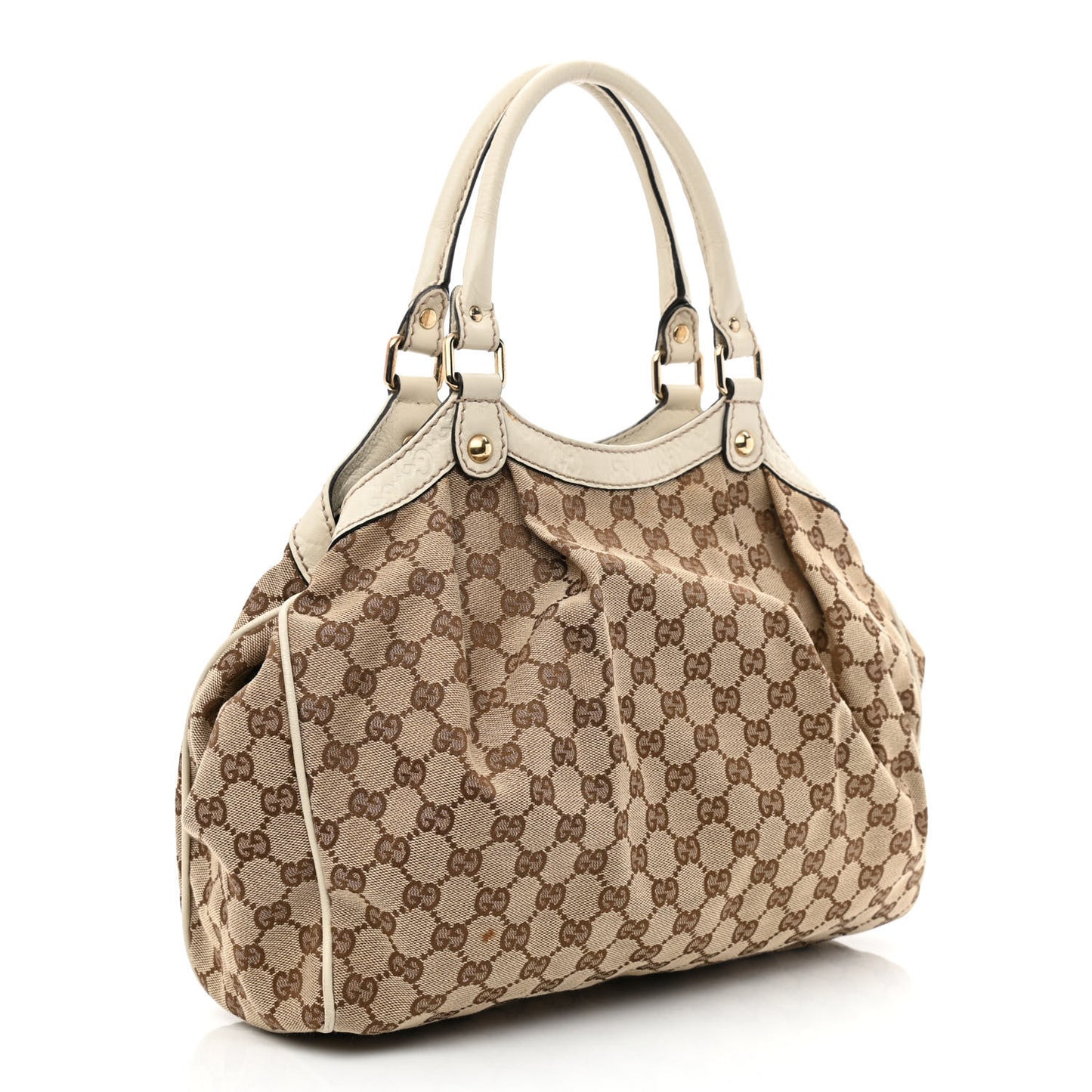 Monogram Medium Sukey Tote Off White