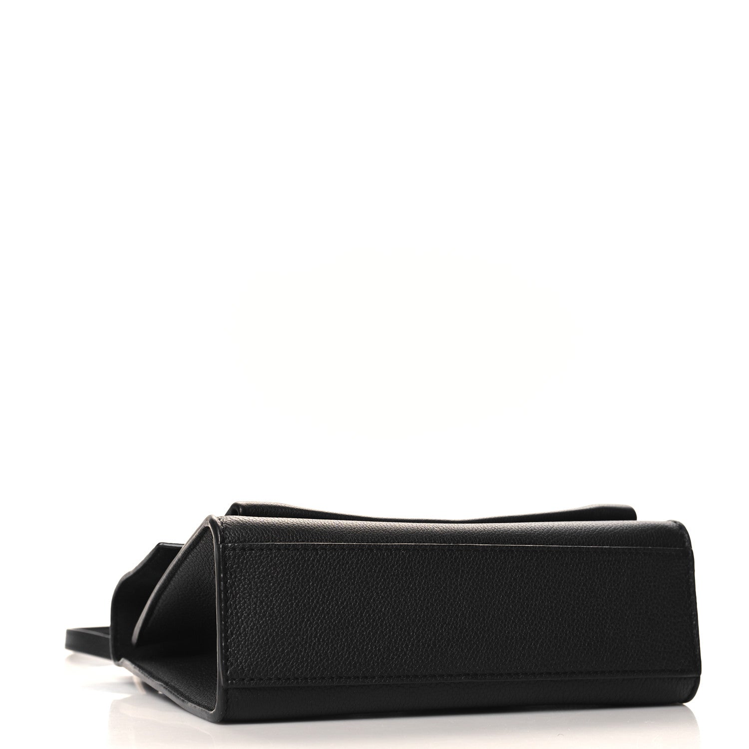 Louis Vuitton Soft Calfskin Mylockme Chain Bag BB Black 4 of 9