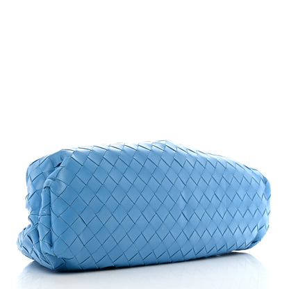 Bottega Veneta Nappa Maxi Intrecciato The Pouch Oversized Clutch Swimming Pool 4 of 7
