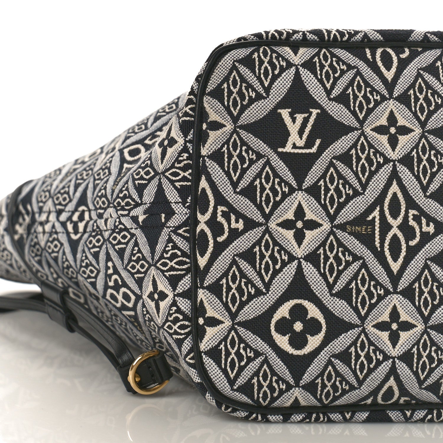 Louis Vuitton Jacquard Since 1854 Neverfull MM Grey 8 of 9