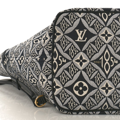 Louis Vuitton Jacquard Since 1854 Neverfull MM Grey 8 of 9
