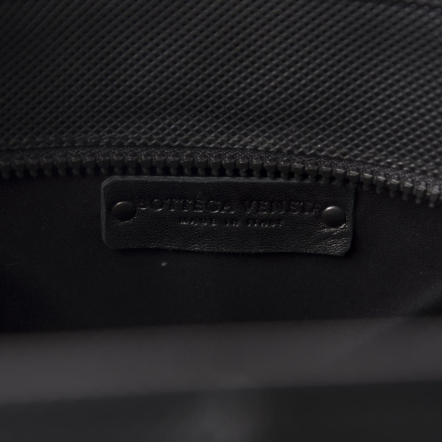 PVC Quilted Tote Black