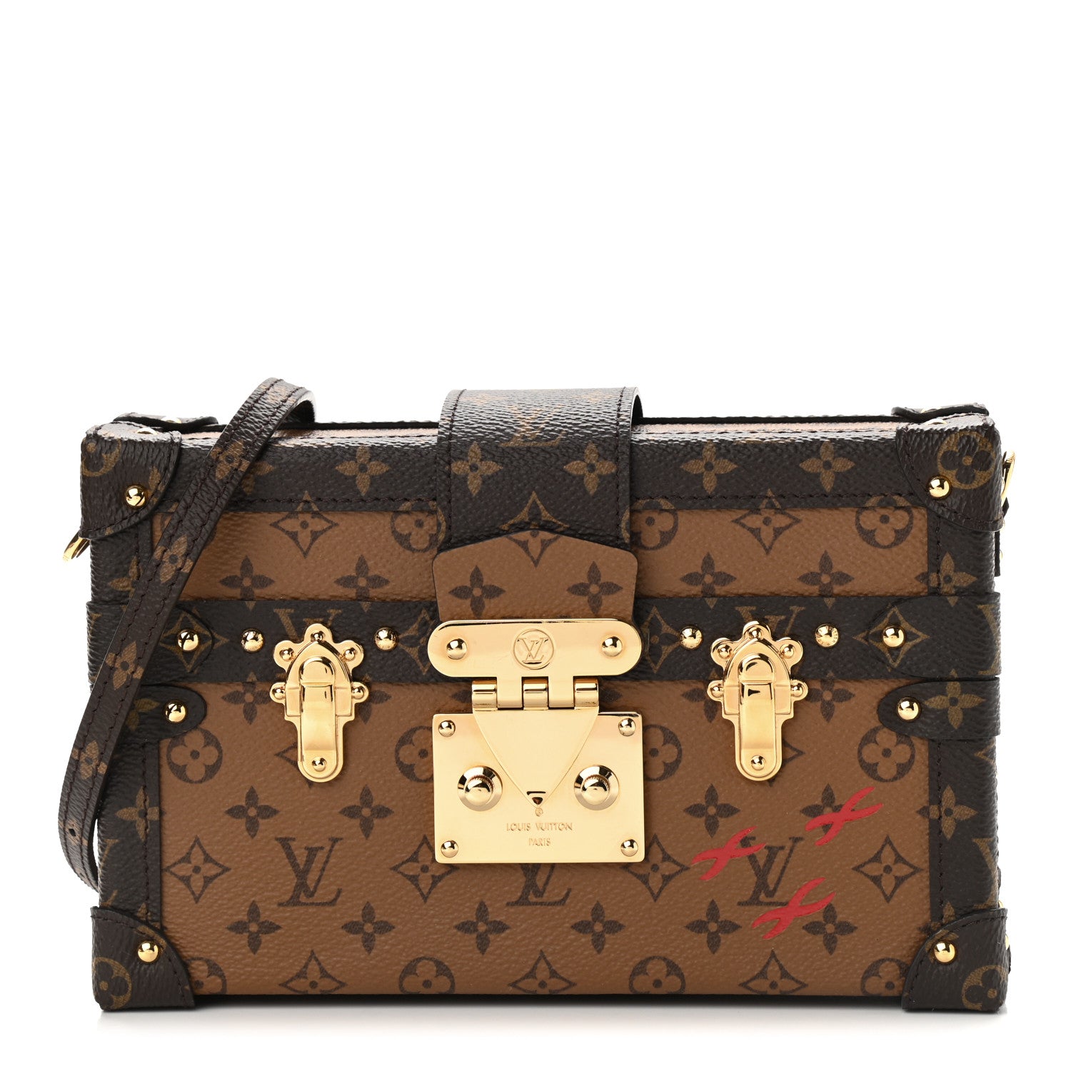 Louis Vuitton Reverse Monogram Petite Malle 1 of 9