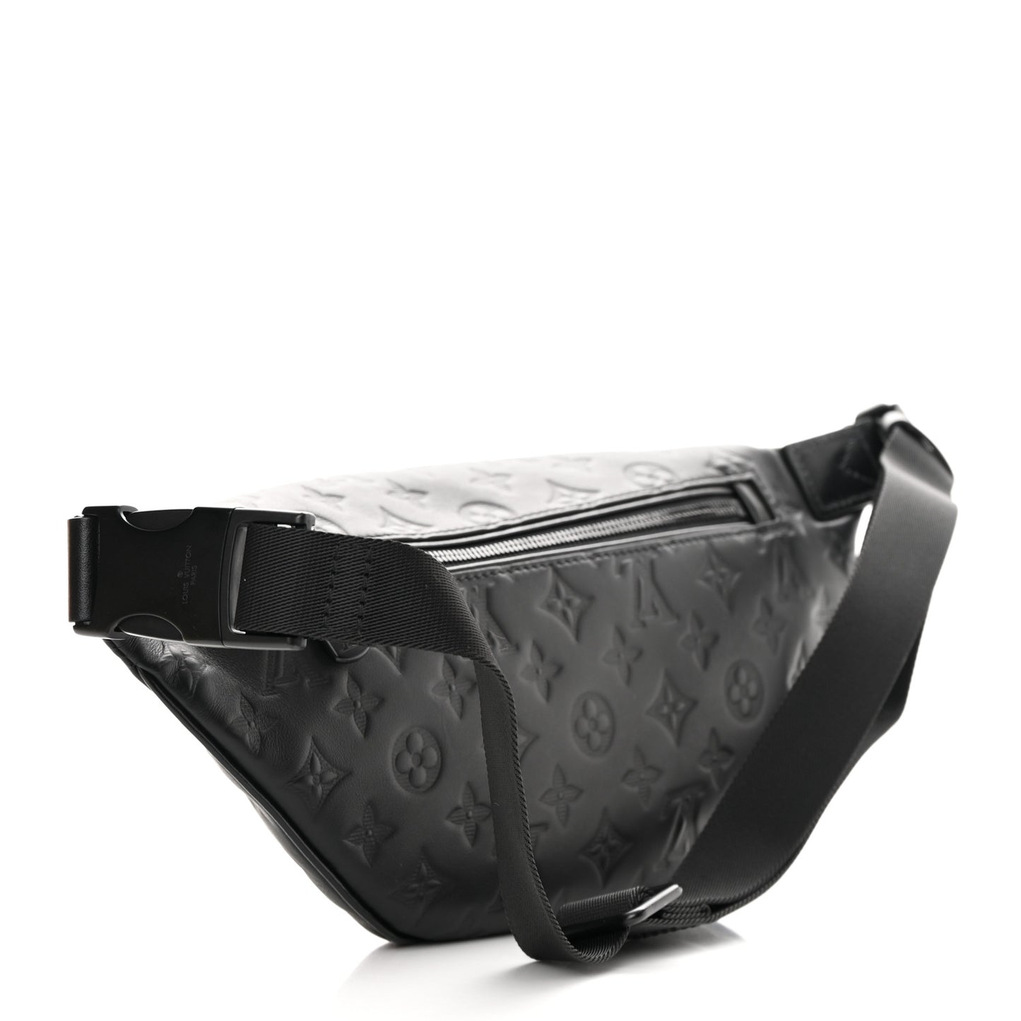 Calfskin Monogram Shadow Discovery Bumbag Black