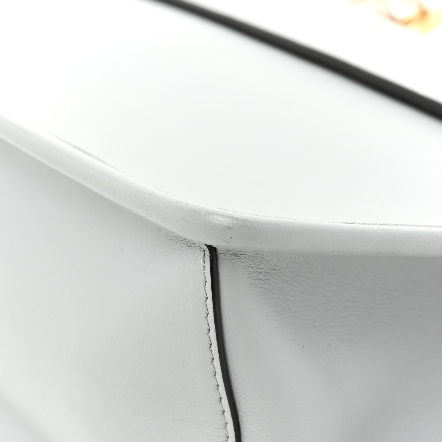 Vitello Century Opaco F is Fendi Kan I Shoulder Bag Grigio Perla