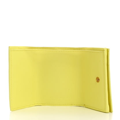 Bottega Veneta Nappa Intrecciato Trifold Wallet Kiwi 5 of 9