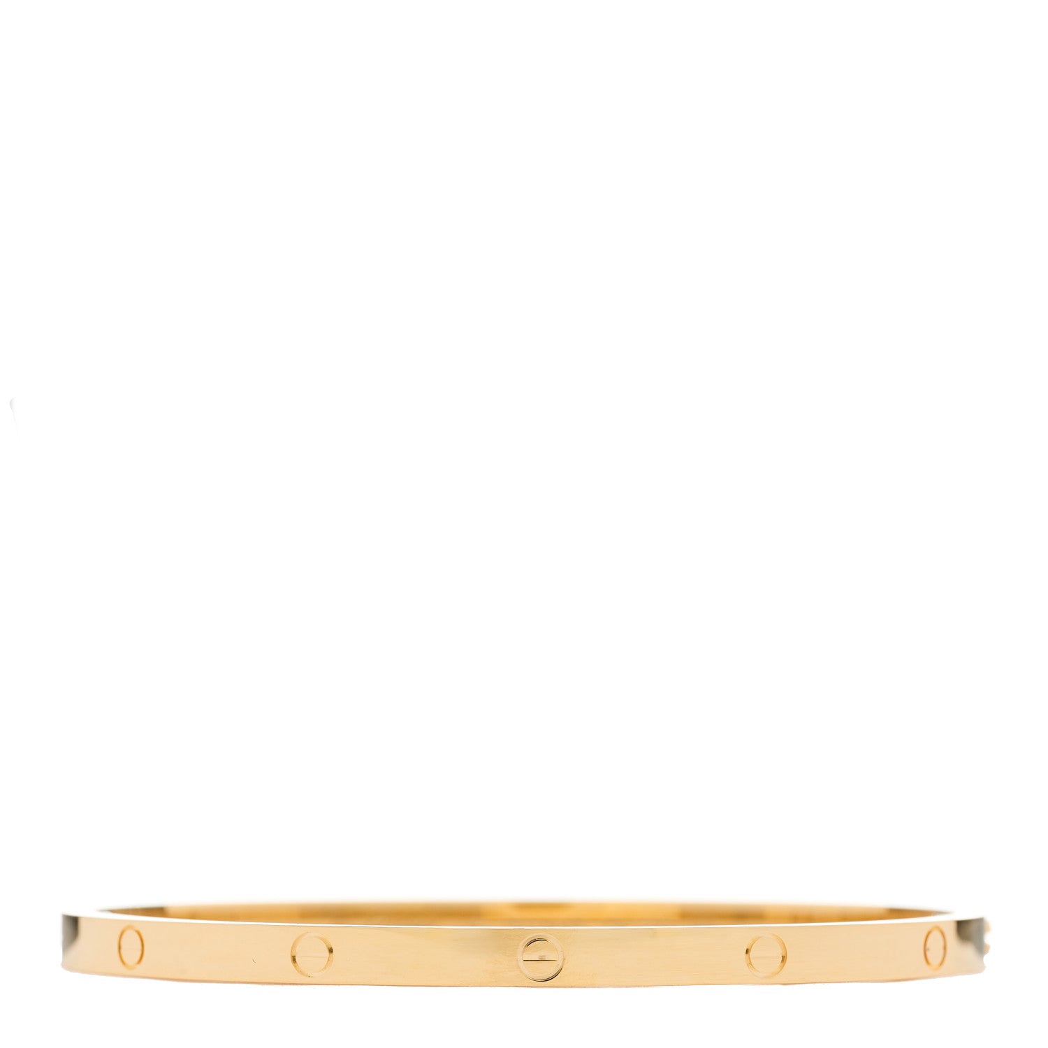 Cartier 18K Yellow Gold Small LOVE Bracelet 17 2 of 4