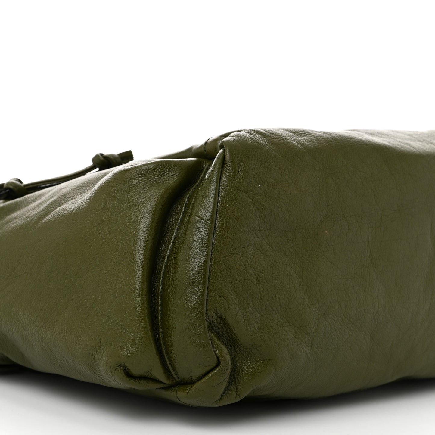 Piuma Lux Energy Monochrome Double G Drawstring Tote Military Wood