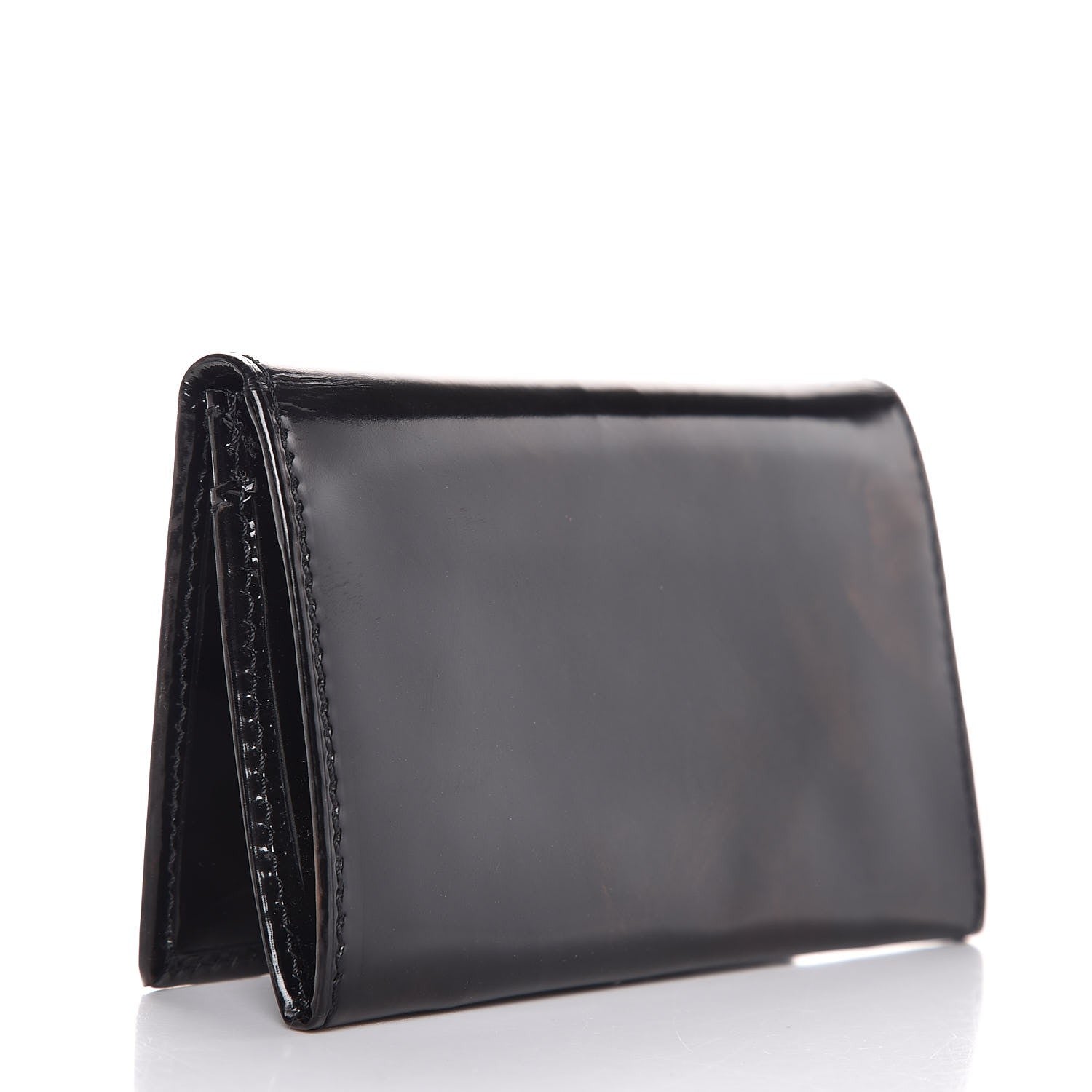 Prada Spazzolato Business Card Holder Nero Black 3 of 8
