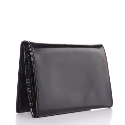 Prada Spazzolato Business Card Holder Nero Black 3 of 8