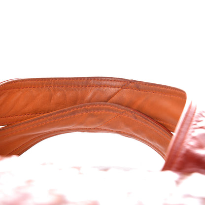 Bottega Veneta Patent Nappa Intrecciato Tote Orange 8 of 13