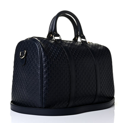 Gucci Microguccissima Medium Boston Navy 2 of 5