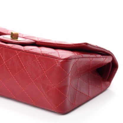 Chanel Aged Calfskin Quilted 2.55 Reissue 225 Flap Red 7 of 12