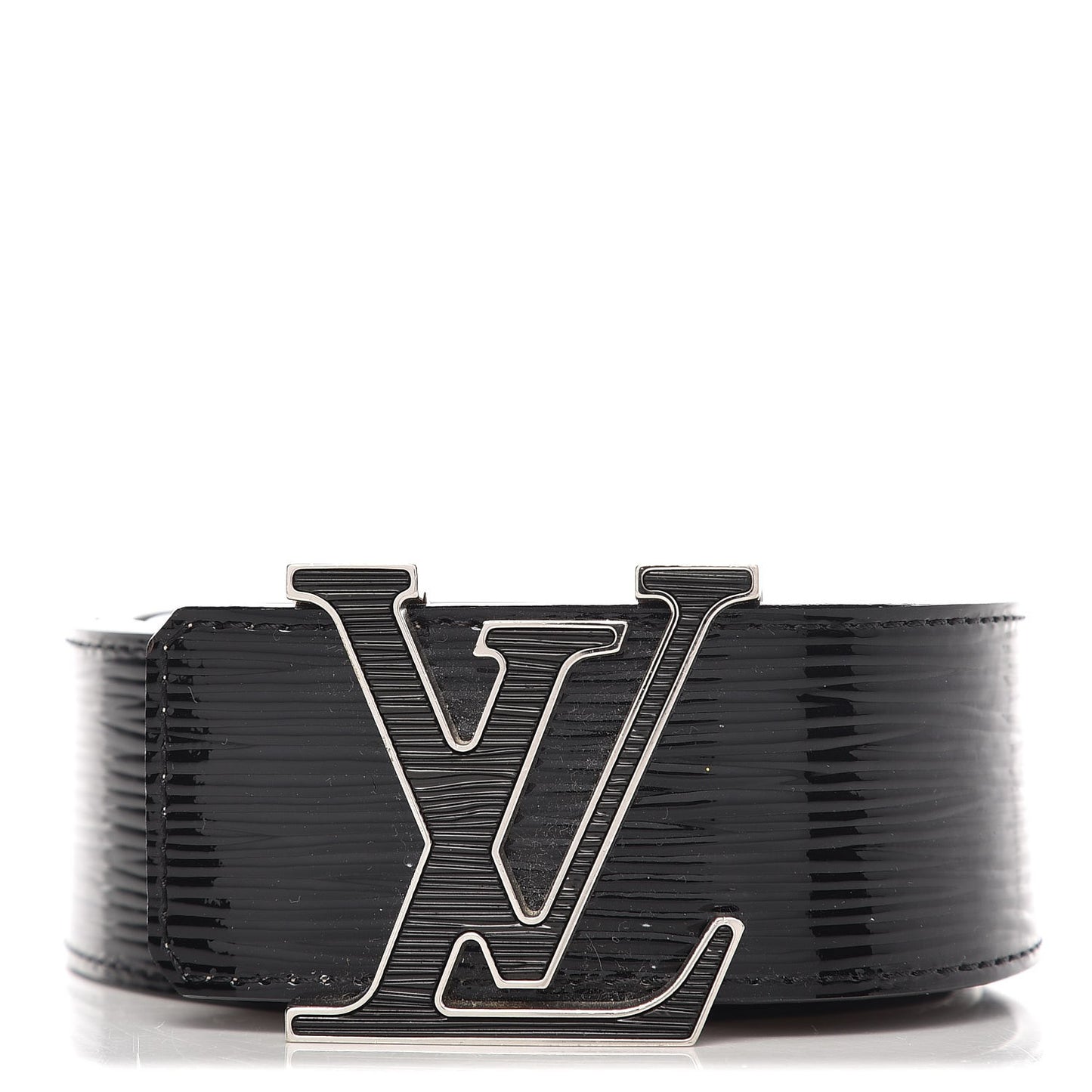 Epi Electric 40mm LV Initiales Belt 95 38 Black