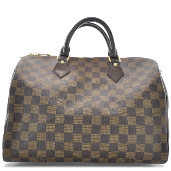 Louis Vuitton Damier Ebene Speedy Bandouliere 30 1 of 9