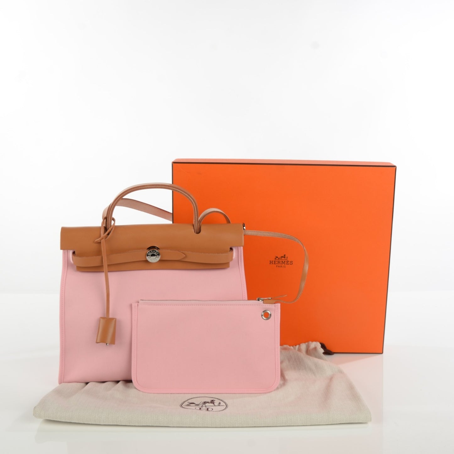 Vache Hunter Toile Herbag Zip 31 PM Rose Sakura