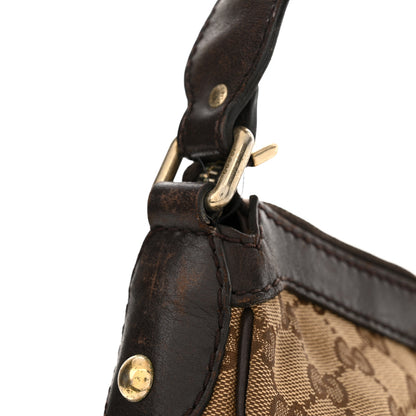 Gucci Monogram Medium Sukey Hobo Dark Brown 11 of 14
