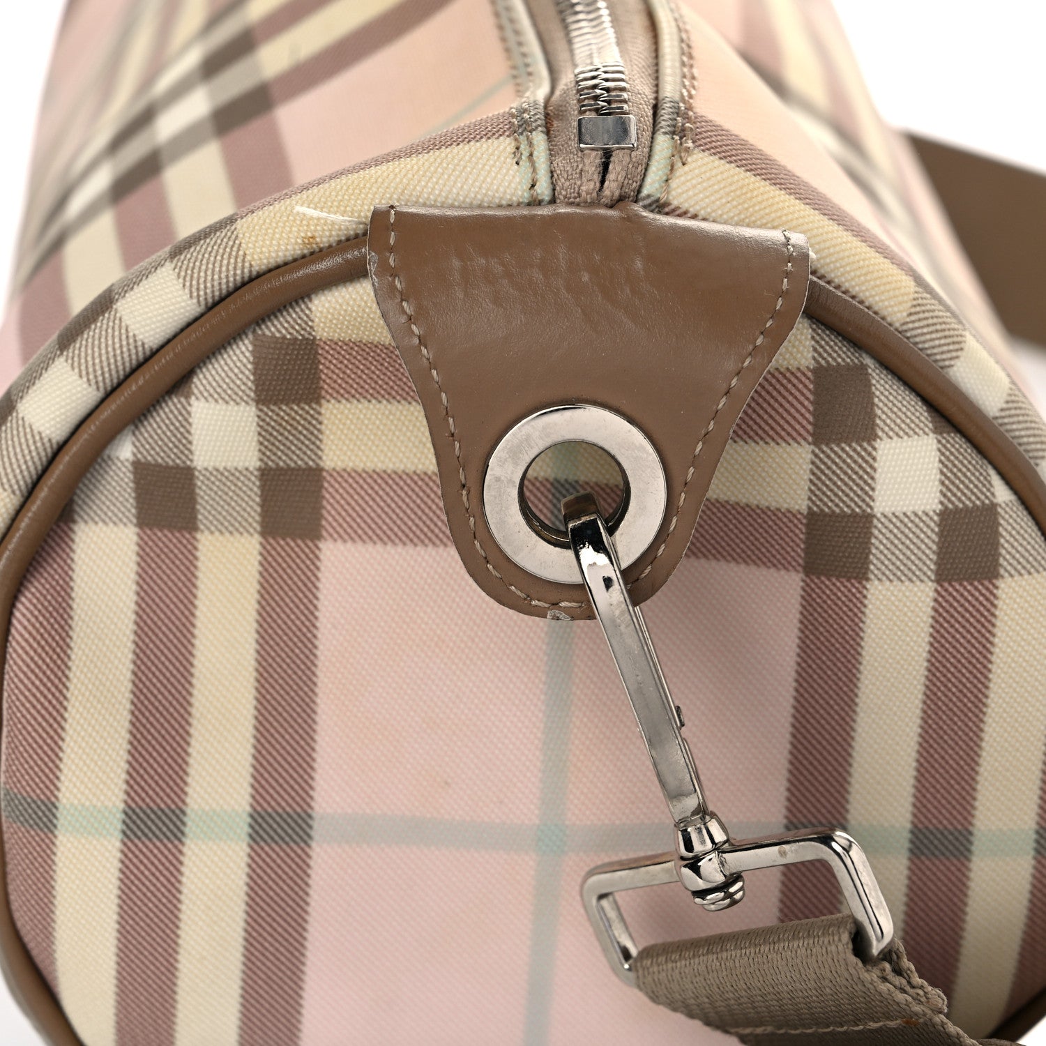 Burberry Candy Check Lola Shoulder Bag Pink 26 of 26