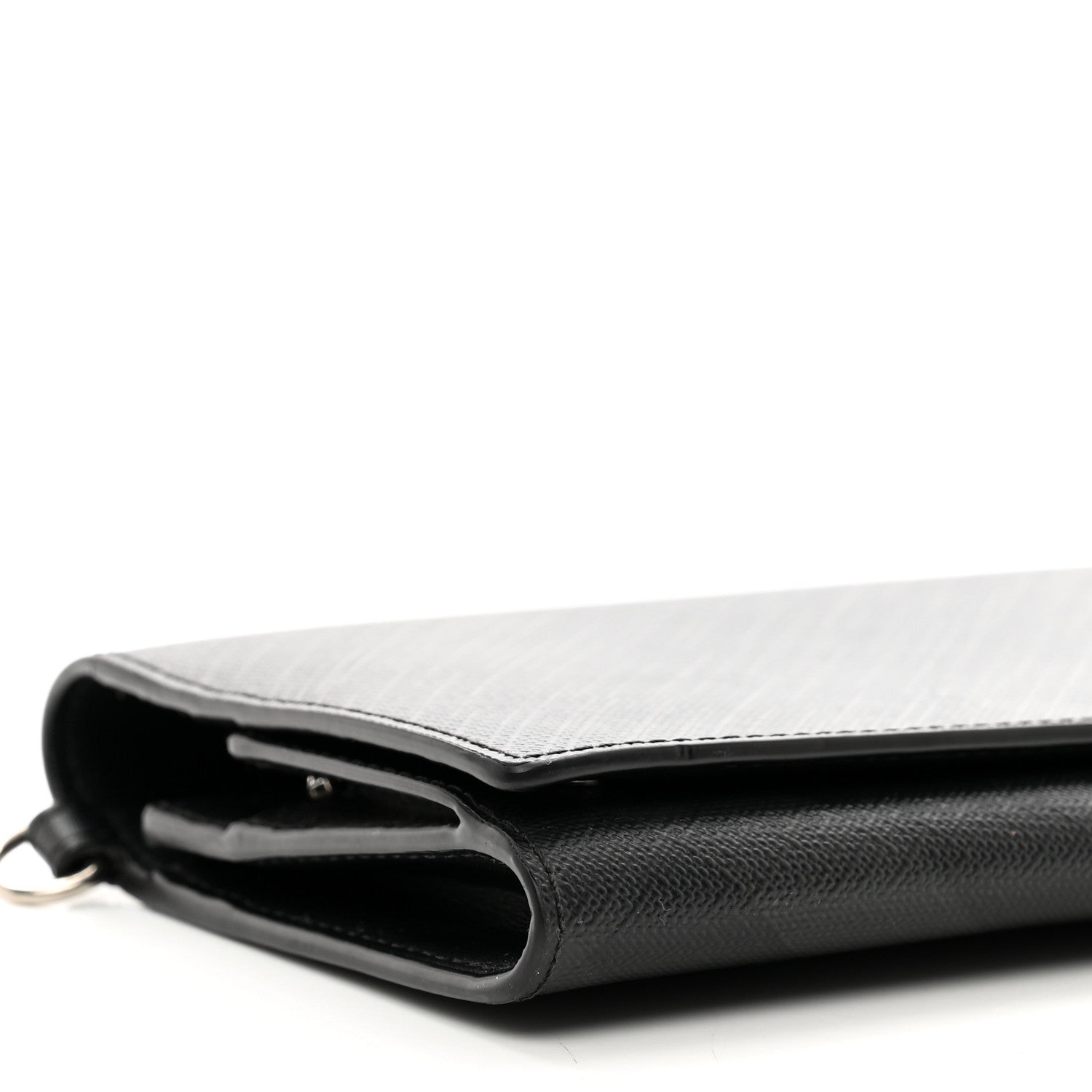 Burberry London Check Wallet with Detachable Strap Charcoal 8 of 9