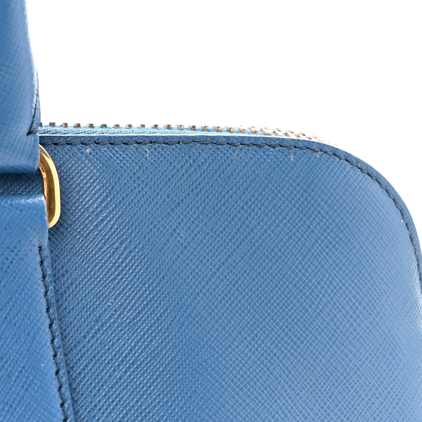 Saffiano Lux Large Promenade Tote Bluette