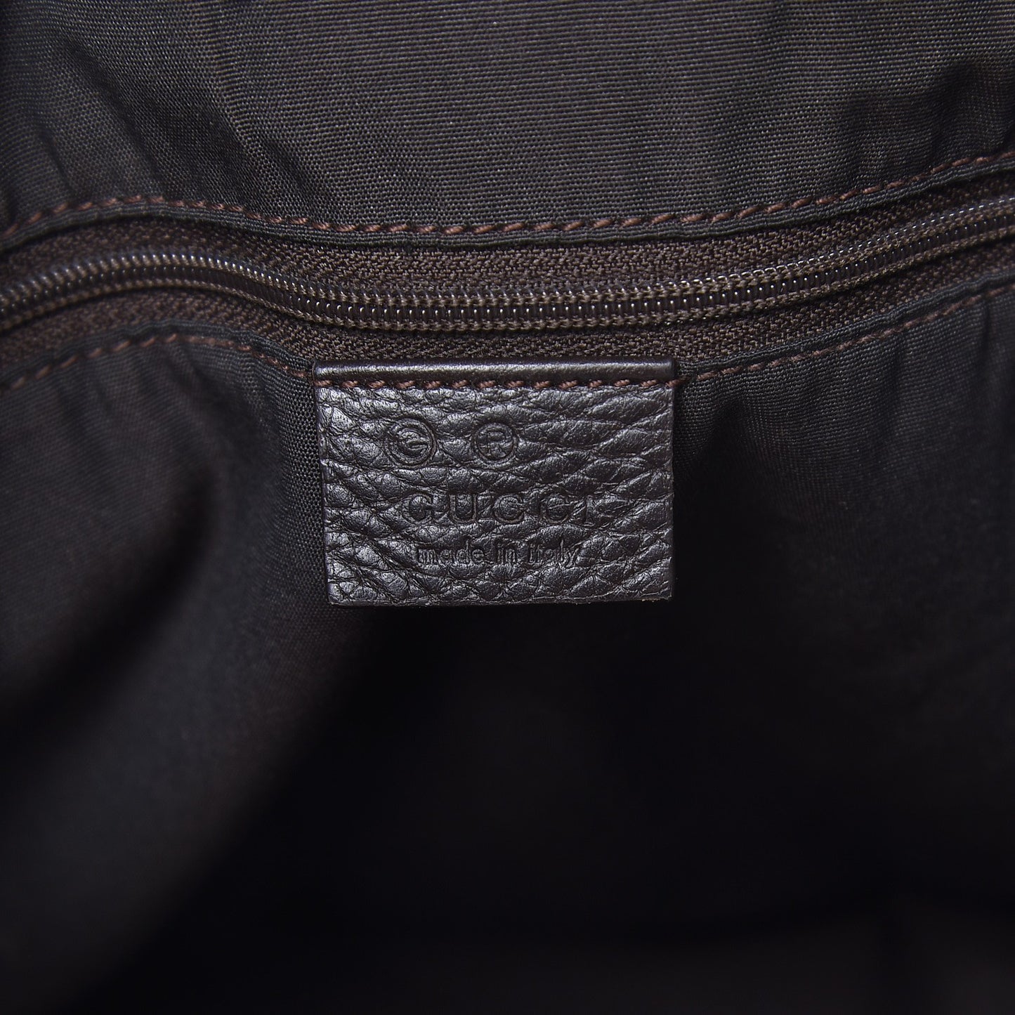 Monogram Medium Abbey Convertible Tote Dark Brown