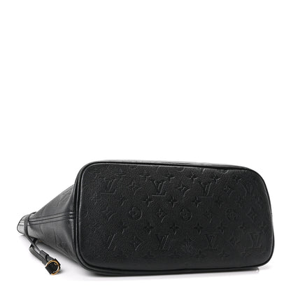 Louis Vuitton Empreinte Monogram Giant Neverfull MM Black 5 of 10