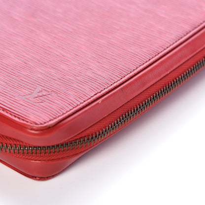 Louis Vuitton Epi Travel Diary Castillan Red 12 of 19