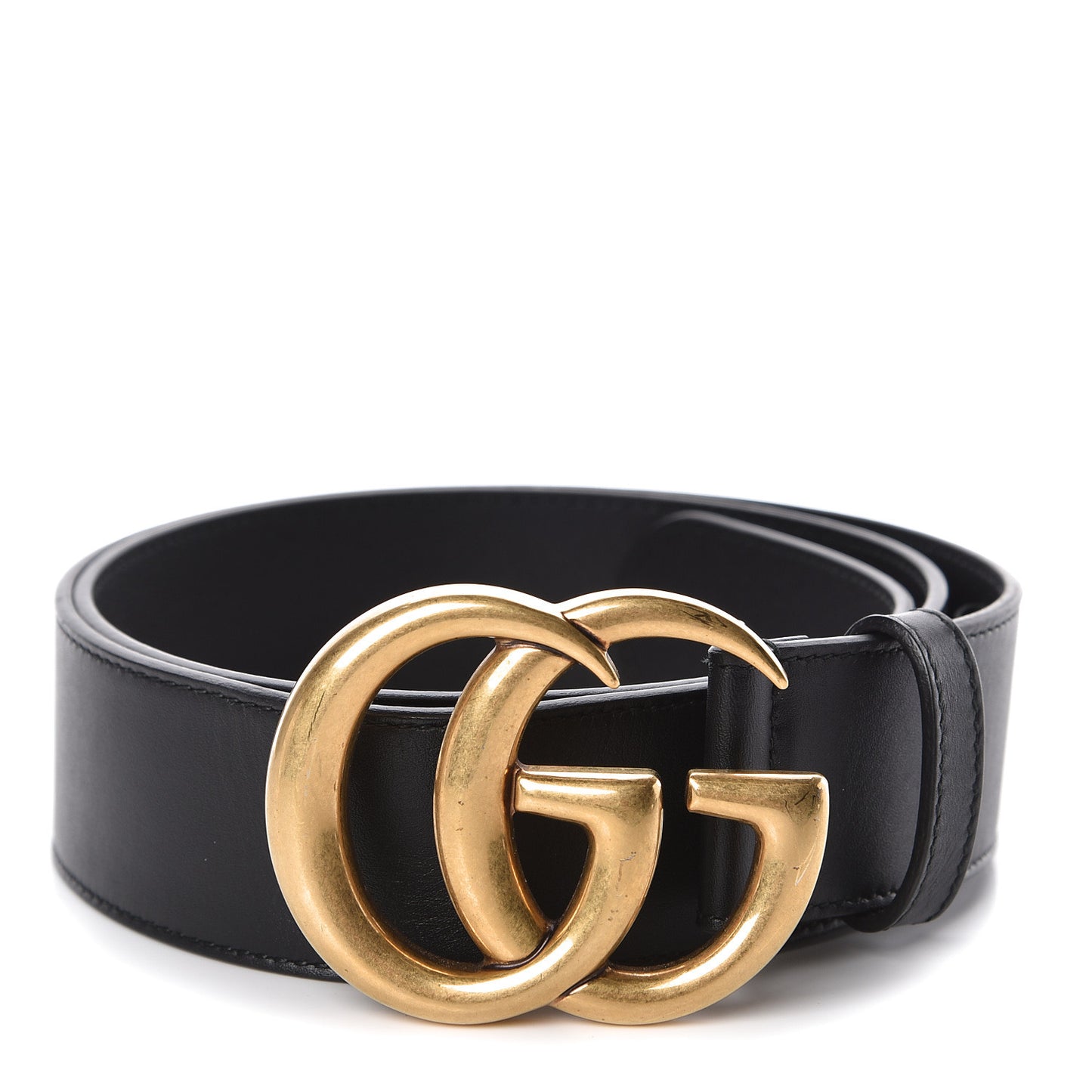 Calfskin Double G 40mm Belt 85 34 Black