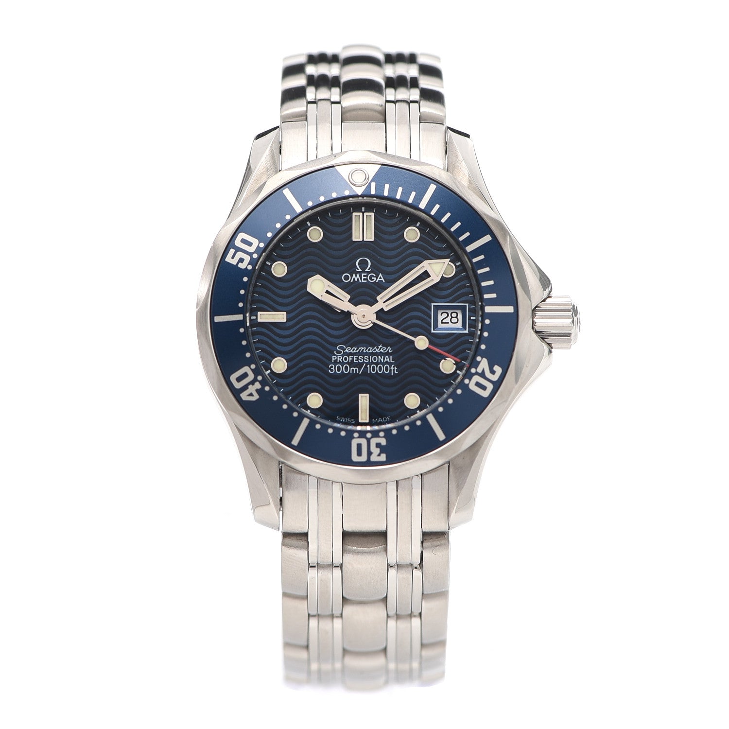 Omega Stainless Steel 41mm Seamaster Bond Automatic Watch Blue 596.1523 1 of 6