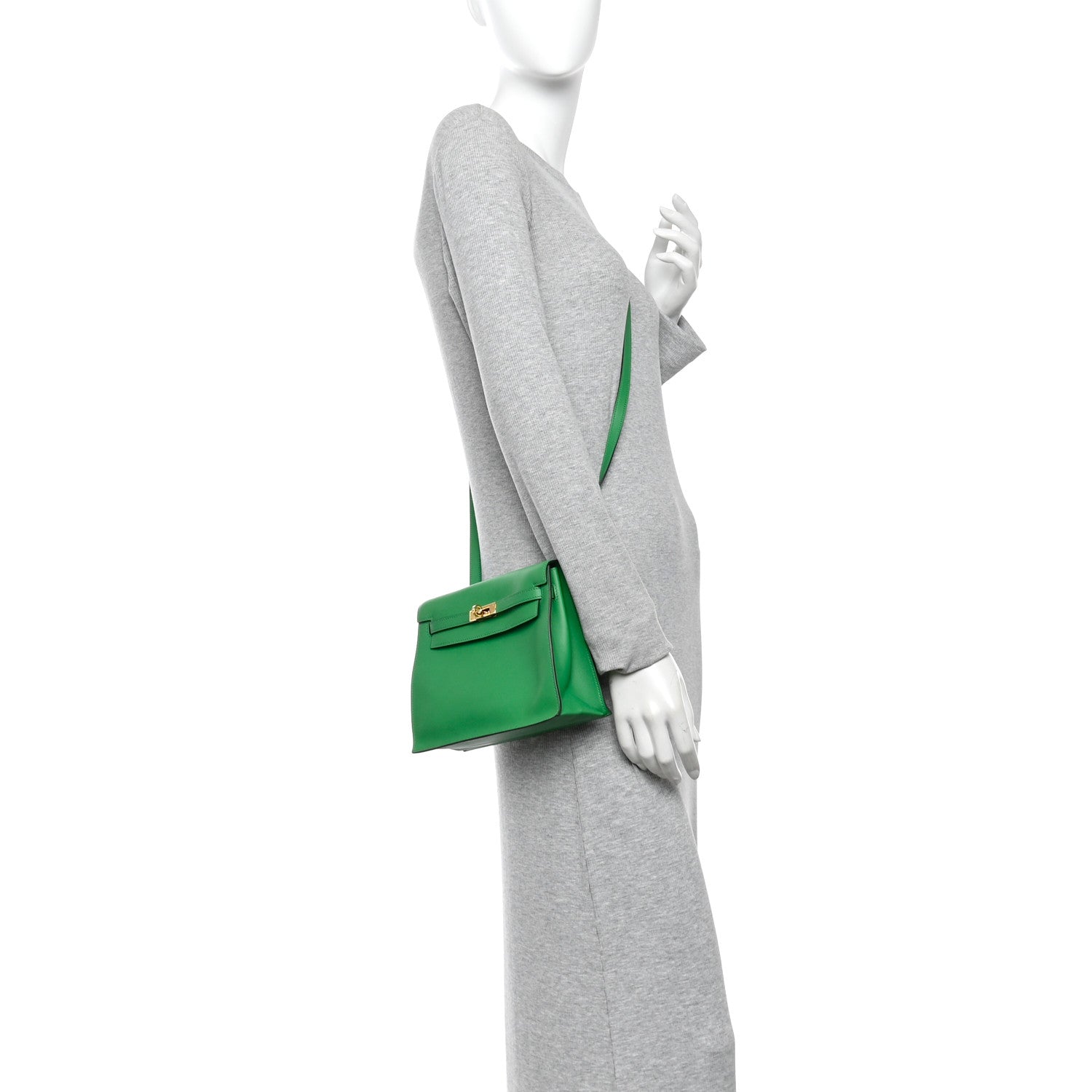 Hermes Swift Kelly Danse Belt Bag Bambou 2 of 12