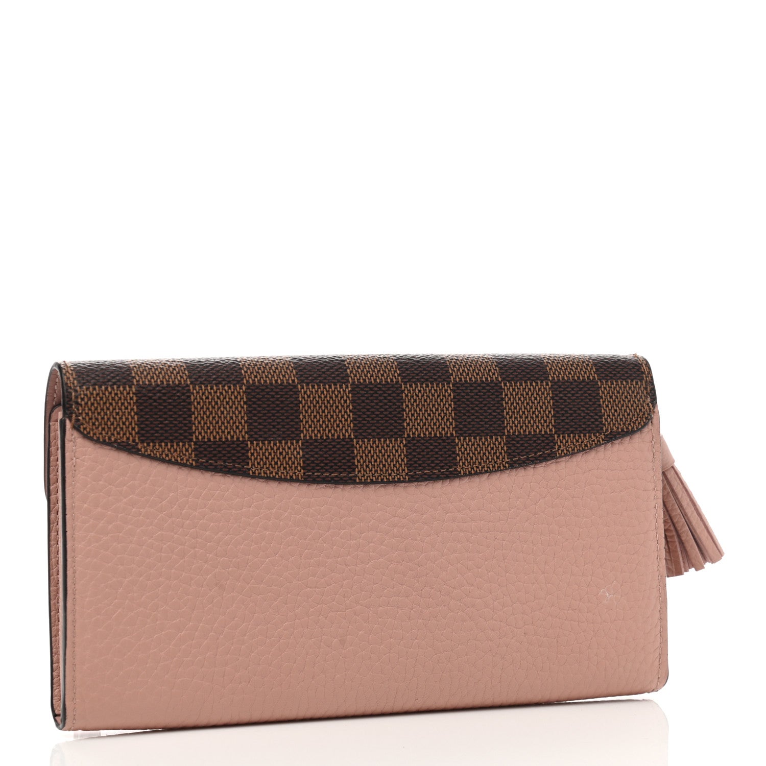 Louis Vuitton Damier Ebene Croisette Wallet Magnolia 3 of 9