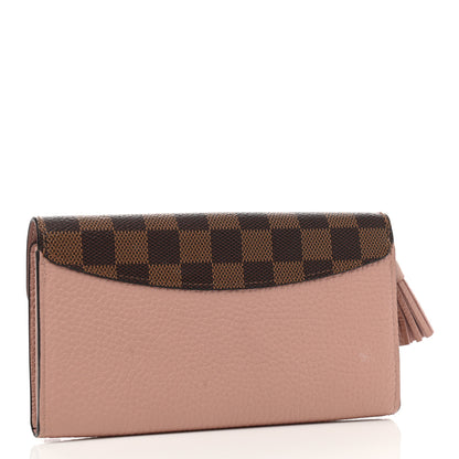 Louis Vuitton Damier Ebene Croisette Wallet Magnolia 3 of 9