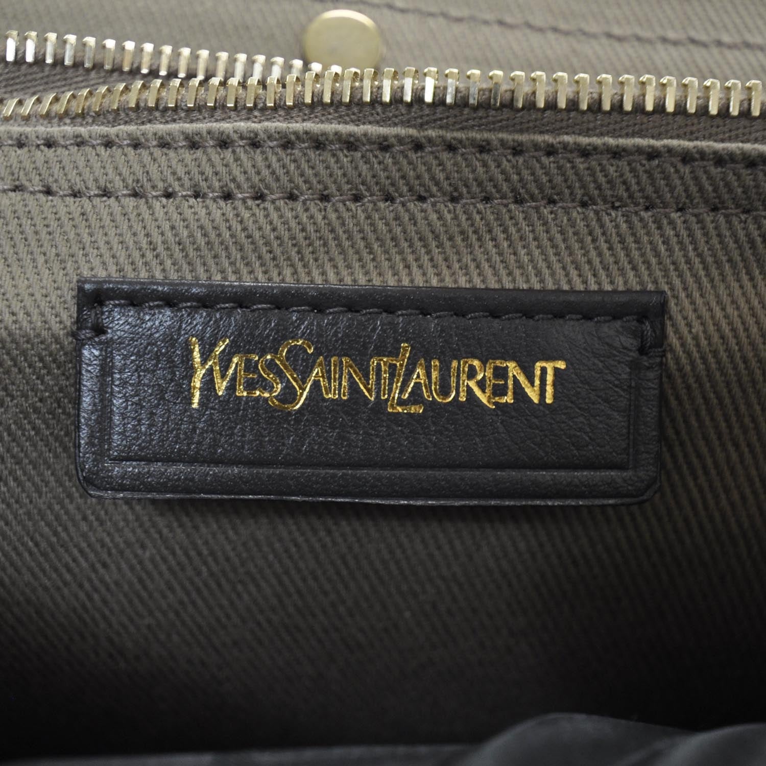 Saint Laurent Leather Medium Muse Two Grey 7 of 9