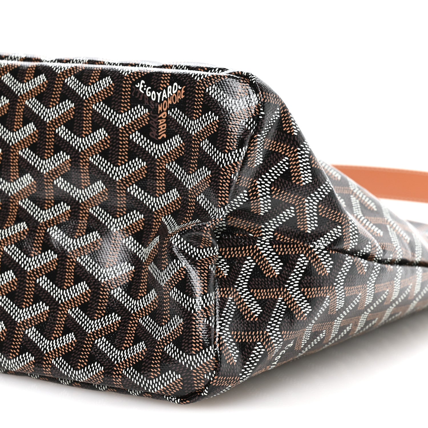 Goyard Goyardine Boheme Hobo Black Gold 9 of 9