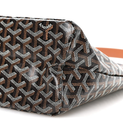 Goyard Goyardine Boheme Hobo Black Gold 9 of 9