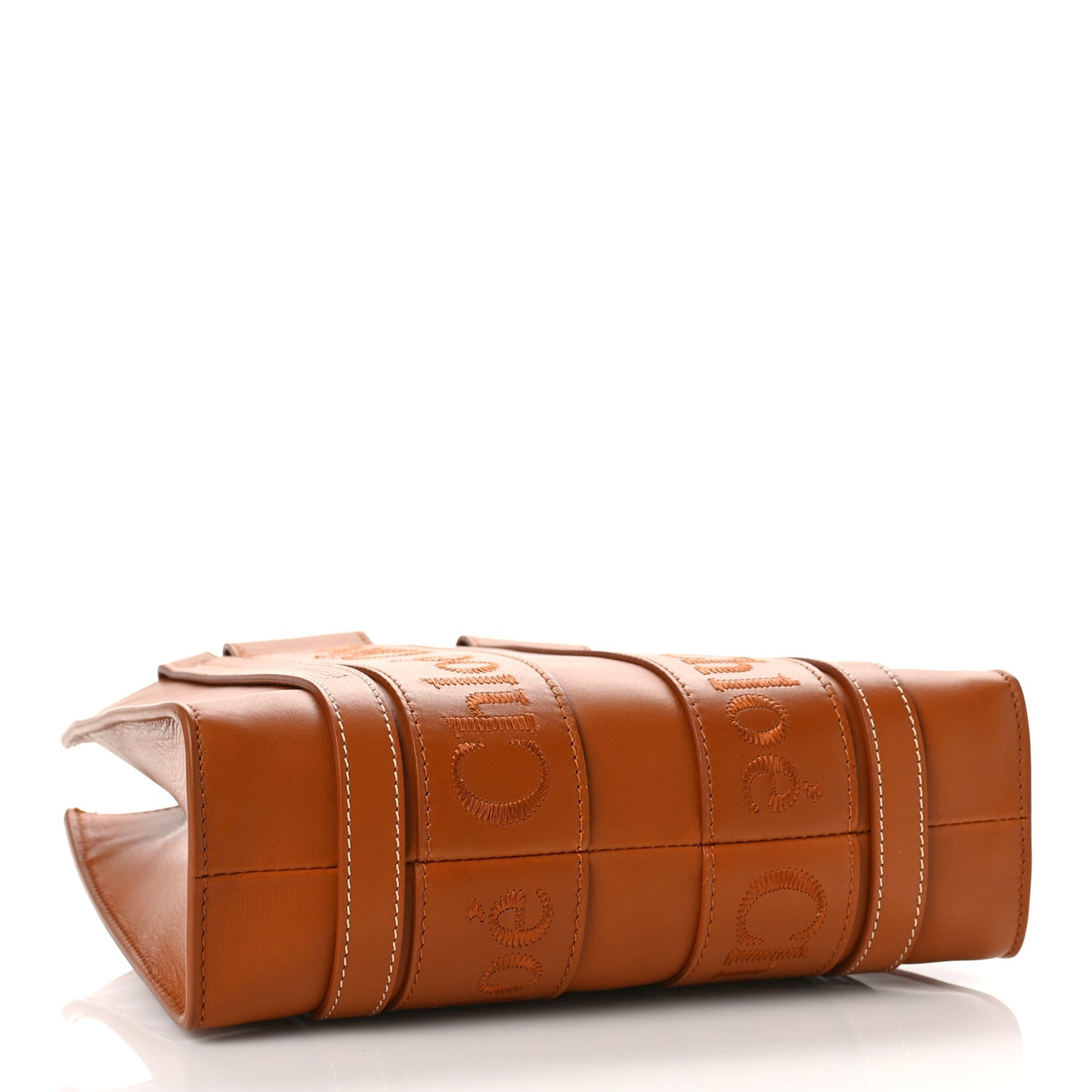 Calfskin Small Woody Tote Caramel