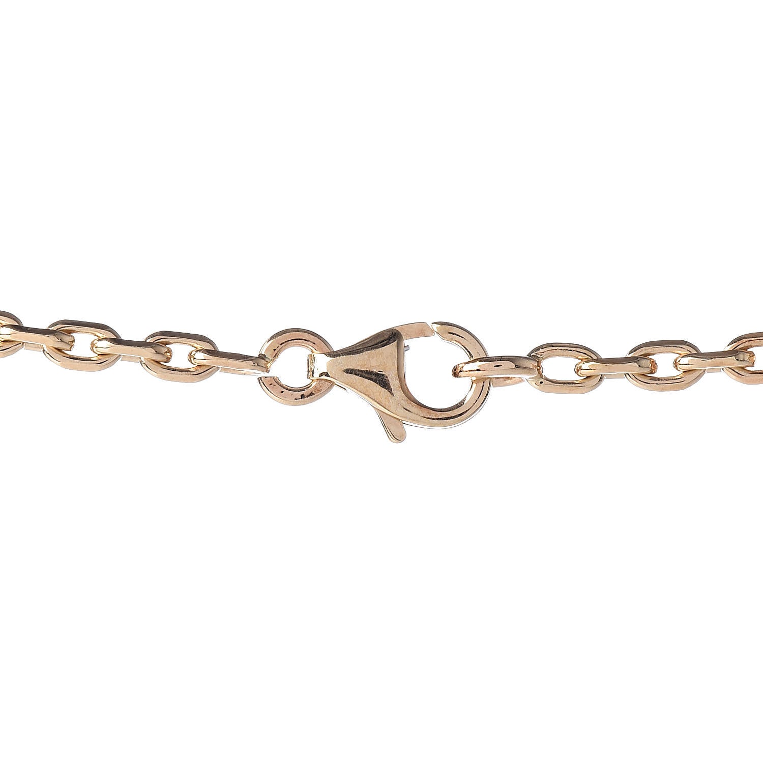 Van Cleef & Arpels 18K Yellow Gold Mother of Pearl 10 Motifs Vintage Alhambra Necklace 4 of 7