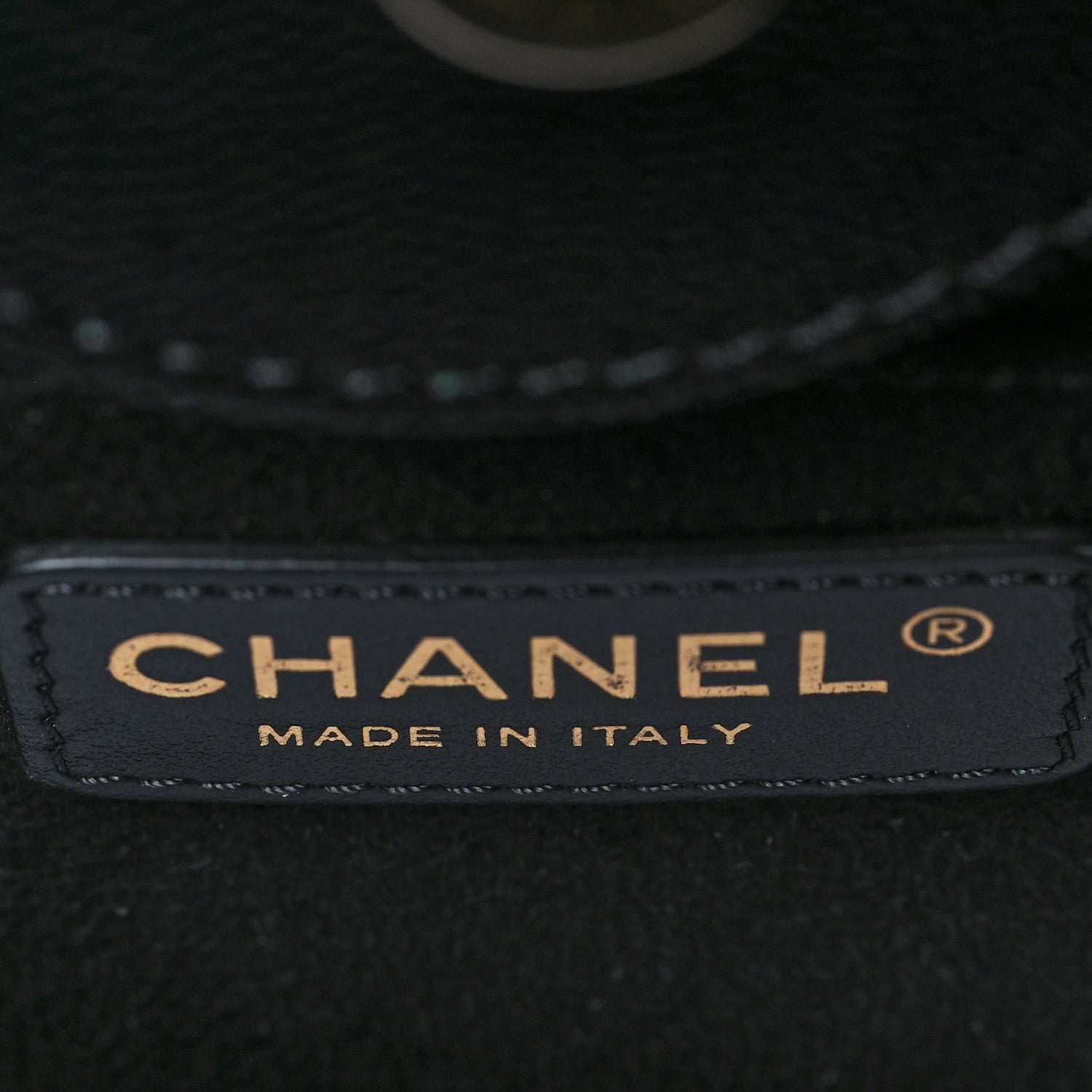 Chanel Caviar Small Studded Deauville Tote Black 6 of 10