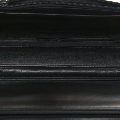 Chanel Caviar Timeless CC Wallet On Chain WOC Black 5 of 14