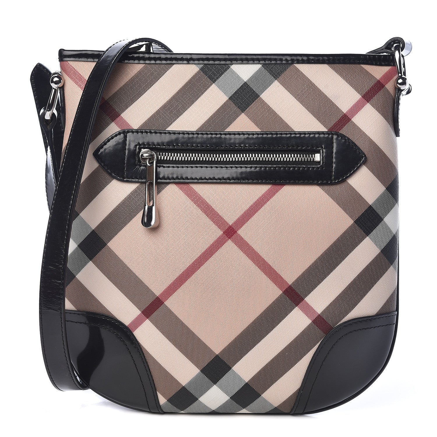 Burberry Supernova Check Small Dryden Crossbody Bag Black 1 of 10