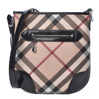 Burberry Supernova Check Small Dryden Crossbody Bag Black 1 of 10