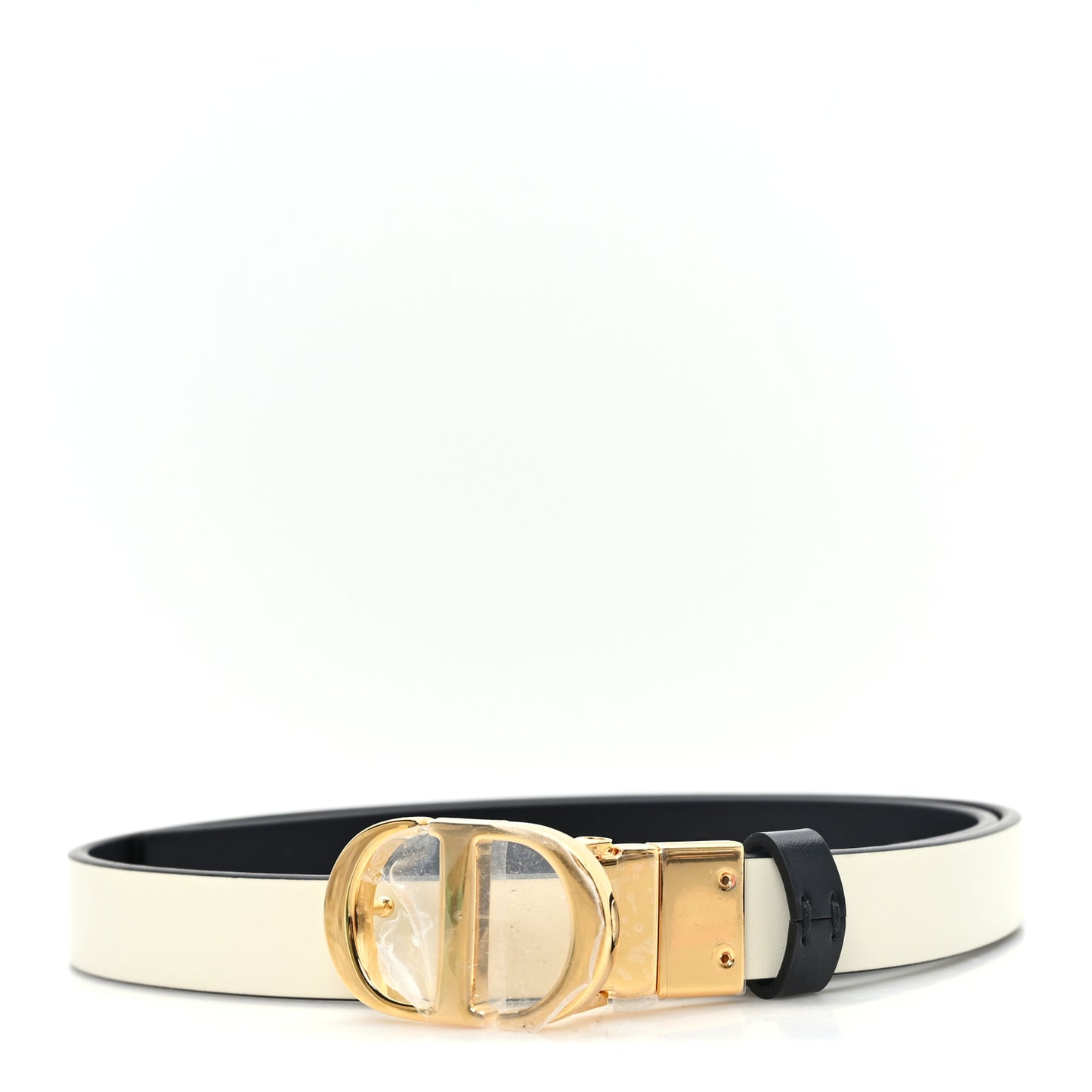 Calfskin 30 Montaigne Reversible Belt 75 30 Black Multicolor