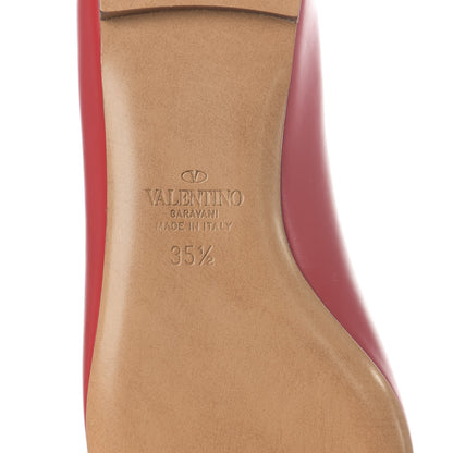 Valentino Garavani Nappa Vlogo Flats 35.5 Rouge Pur 8 of 8